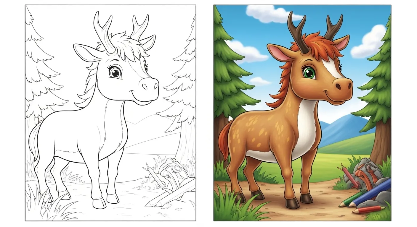 66 Ausmalbilder Einhorn