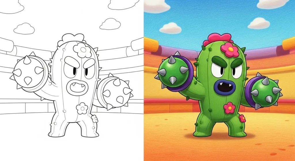 Brawl Stars Ausmalbilder Ausmalbild