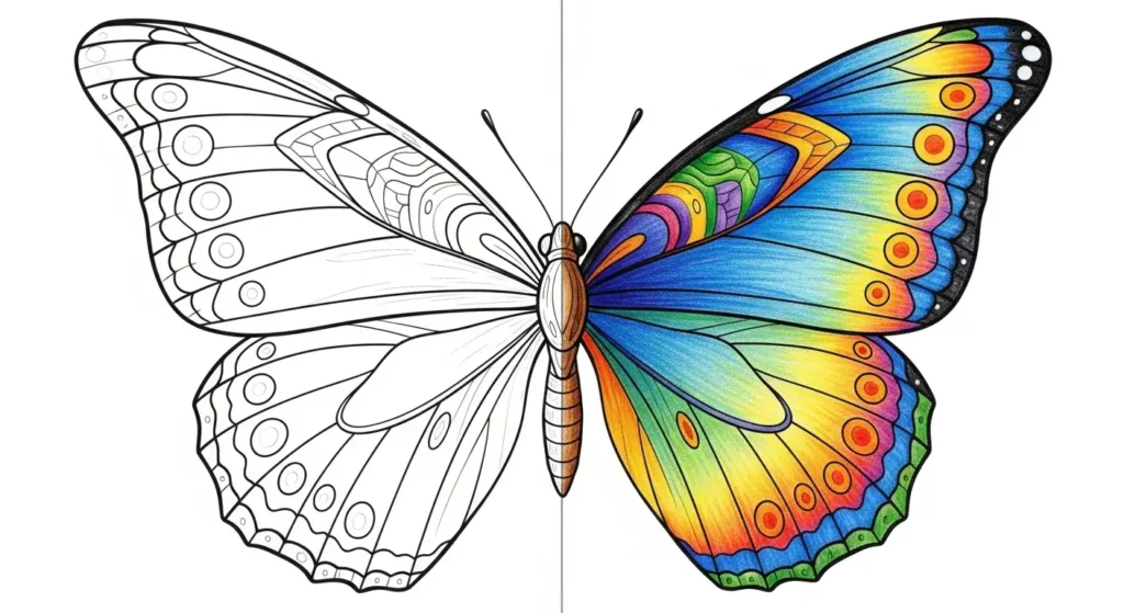 Schmetterling Ausmalbild Ausmalbild