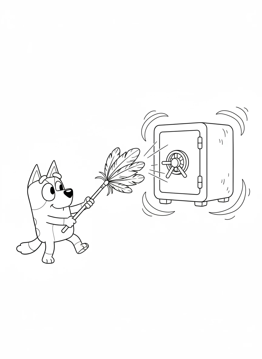 Bingo und der magische Federstab