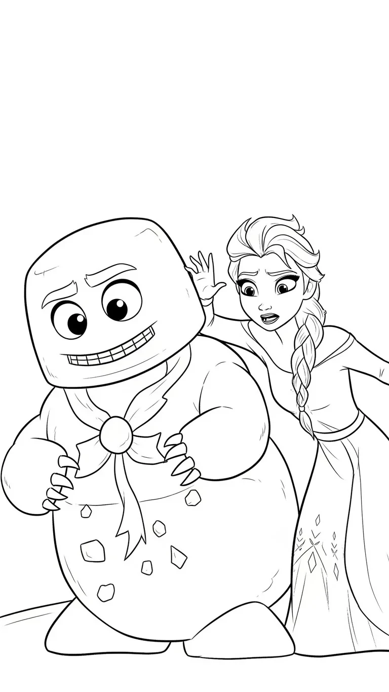 Elsa und der freundliche Riese