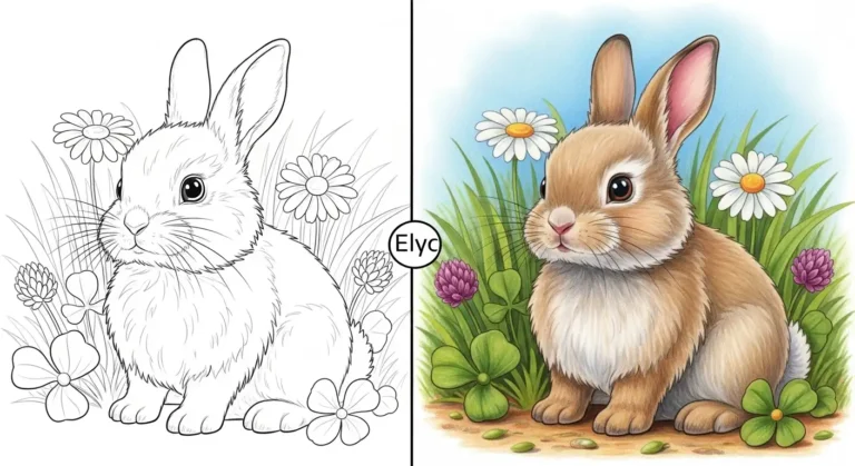 Hase Ausmalbild Ausmalbild