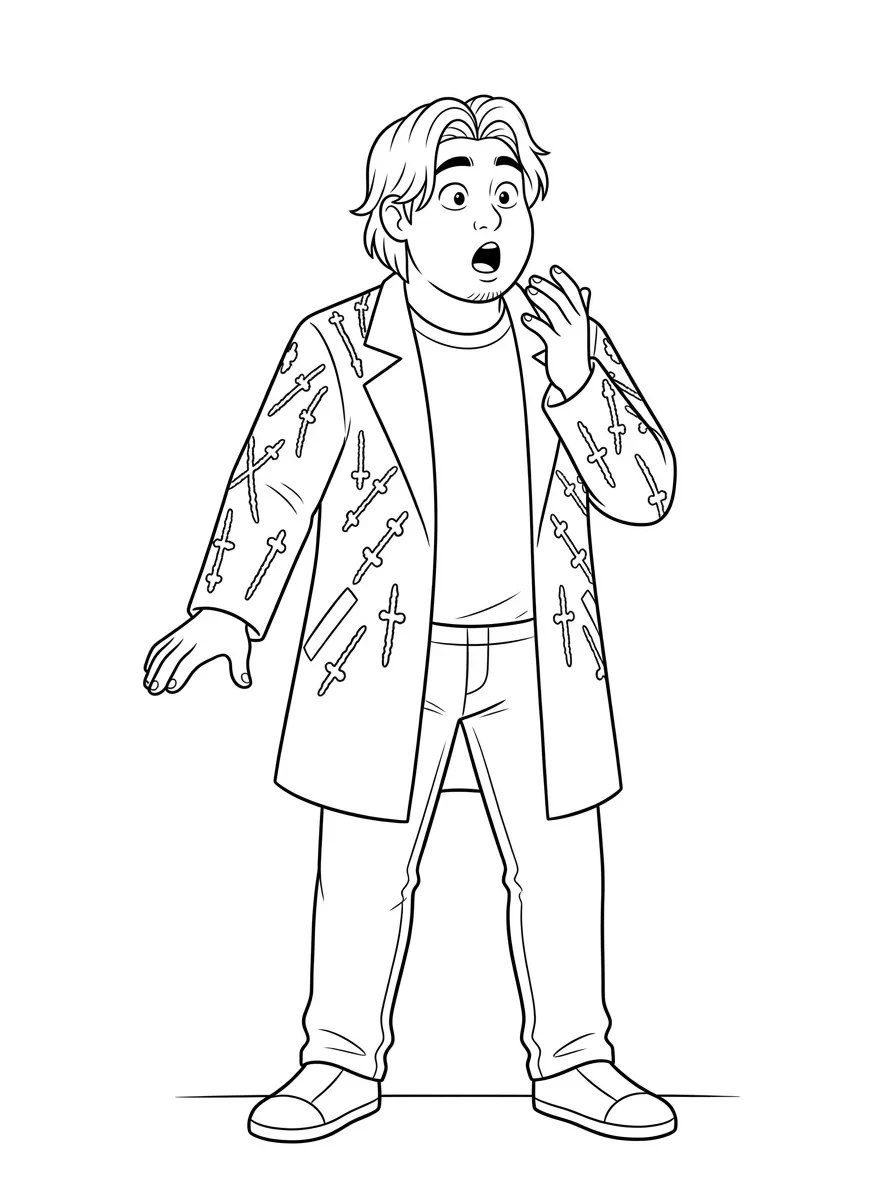 Überraschter K-Pop Dämonenjäger