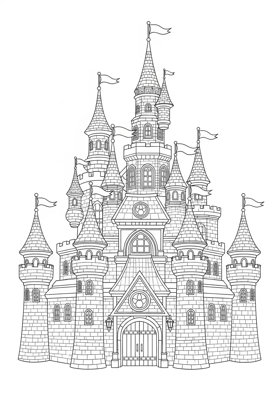 Prinzessin Peachs majestätisches Schloss