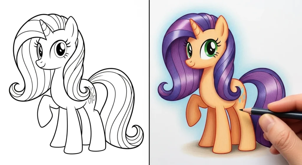 My Little Pony Ausmalbilder Ausmalbild