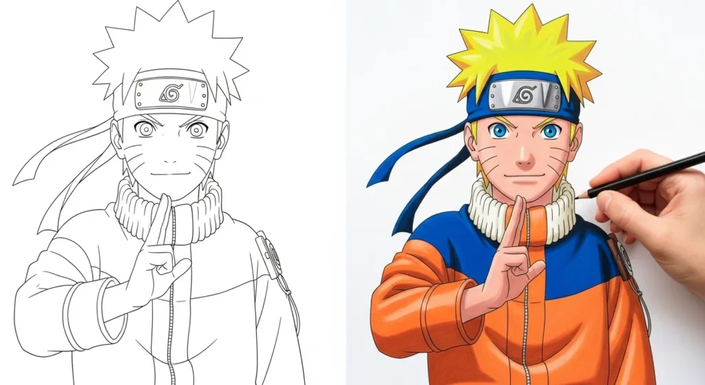 Naruto Ausmalbilder Ausmalbild