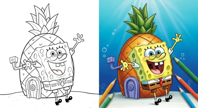 Spongebob Ausmalbilder Ausmalbild