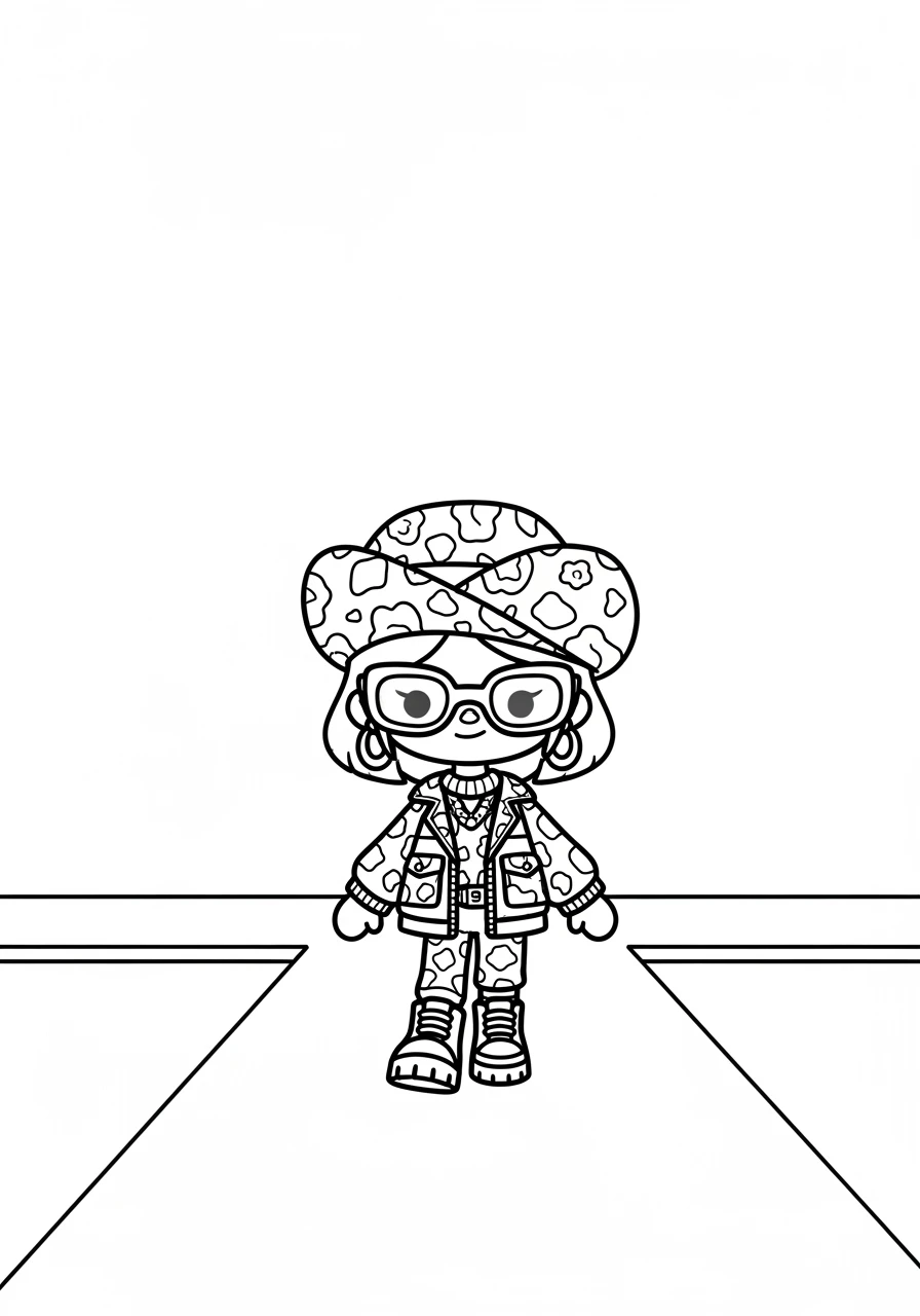 Toca Boca Modenschau auf Laufsteg