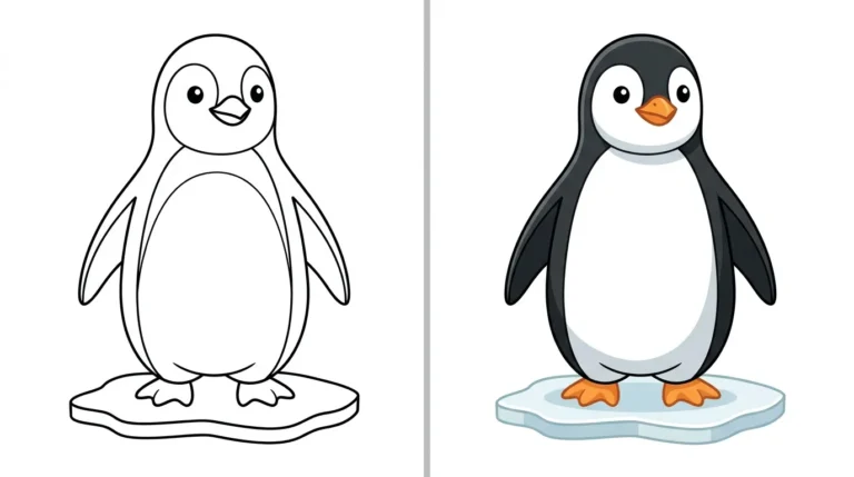 Penguin Ausmalbilder