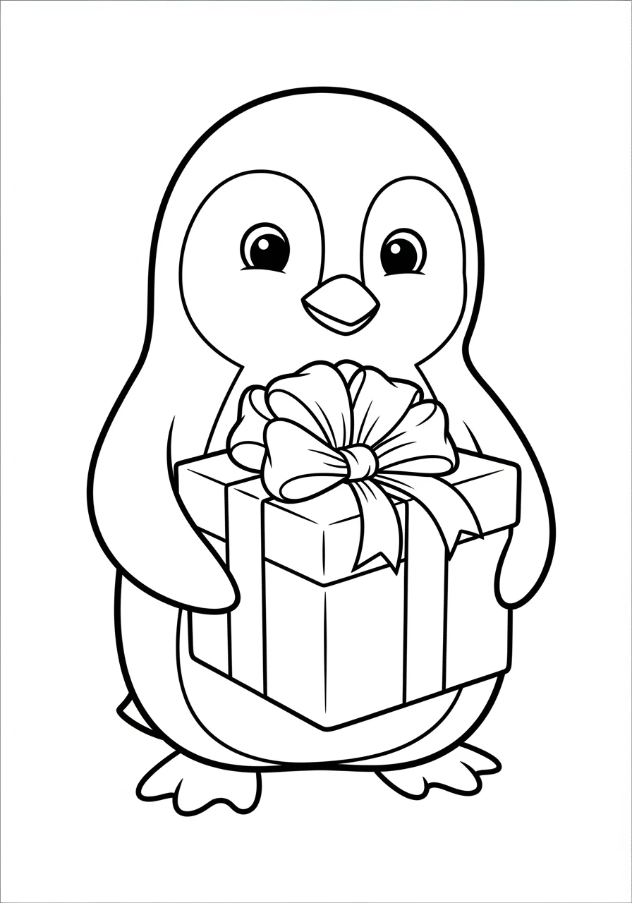Pinguin auf einer Eisscholle