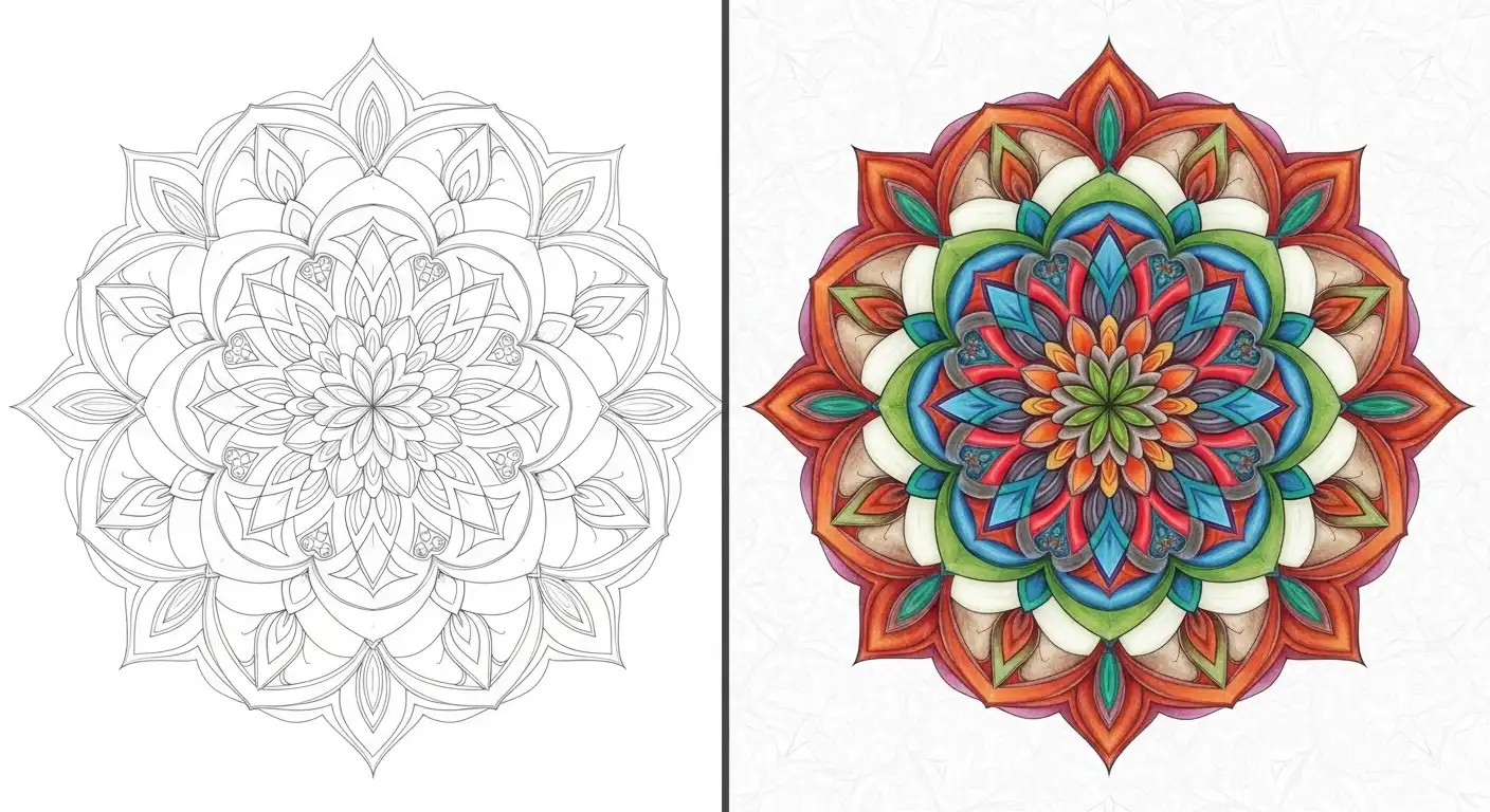 Mandala Ausmalbilder Beitragsbild