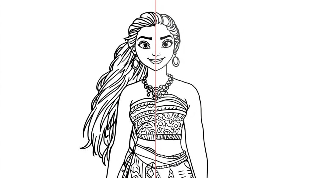 vaiana ausmalbilder
