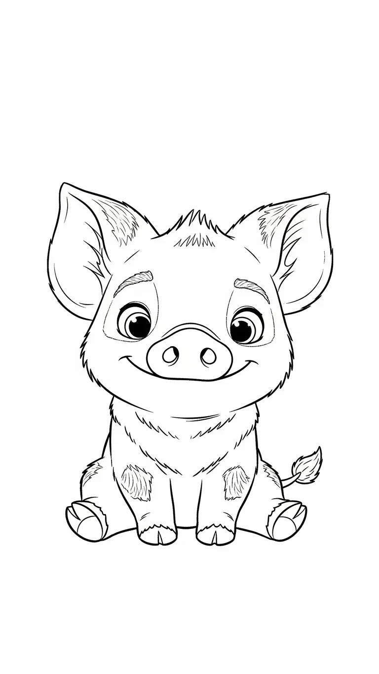 Süßes Schweinchen Pua