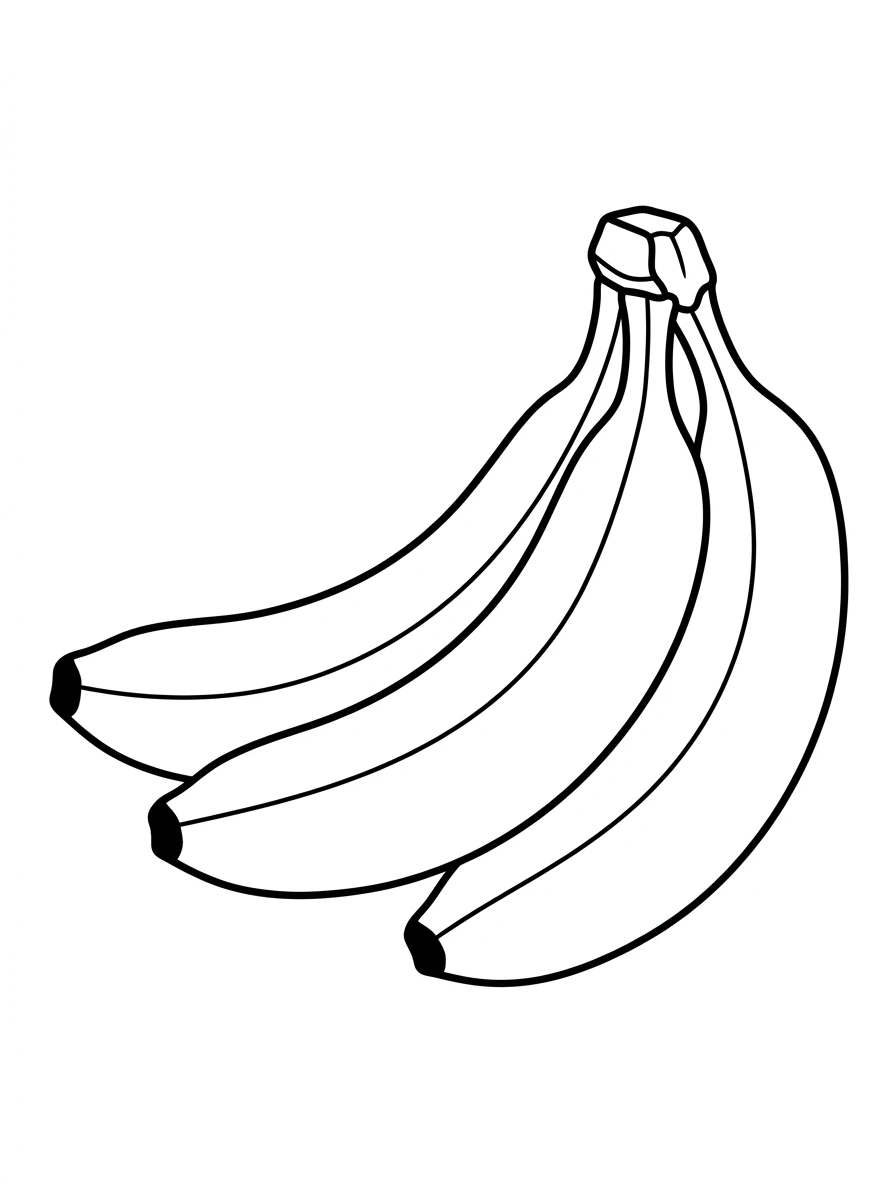 Drei einfache Bananen