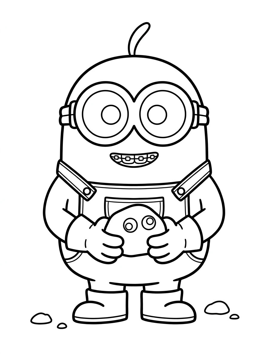 Minion im Weltraumanzug