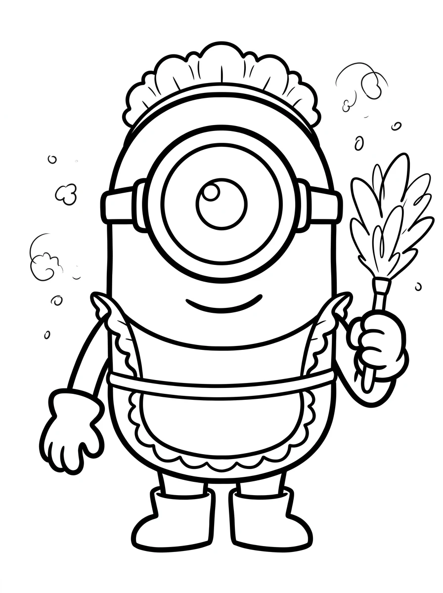 Minion Pirat mit Augenklappe