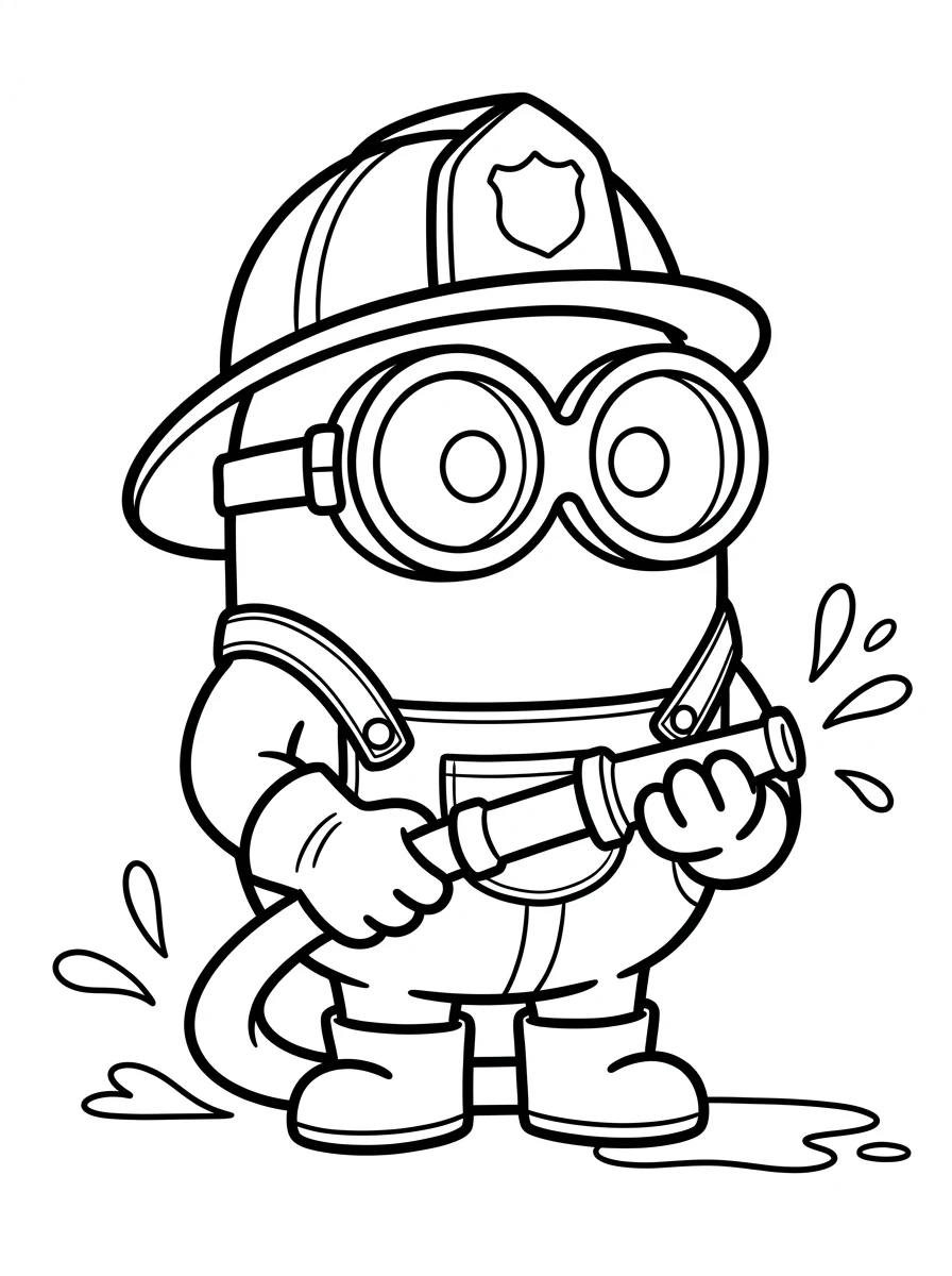 Zwei kuschelnde Minions