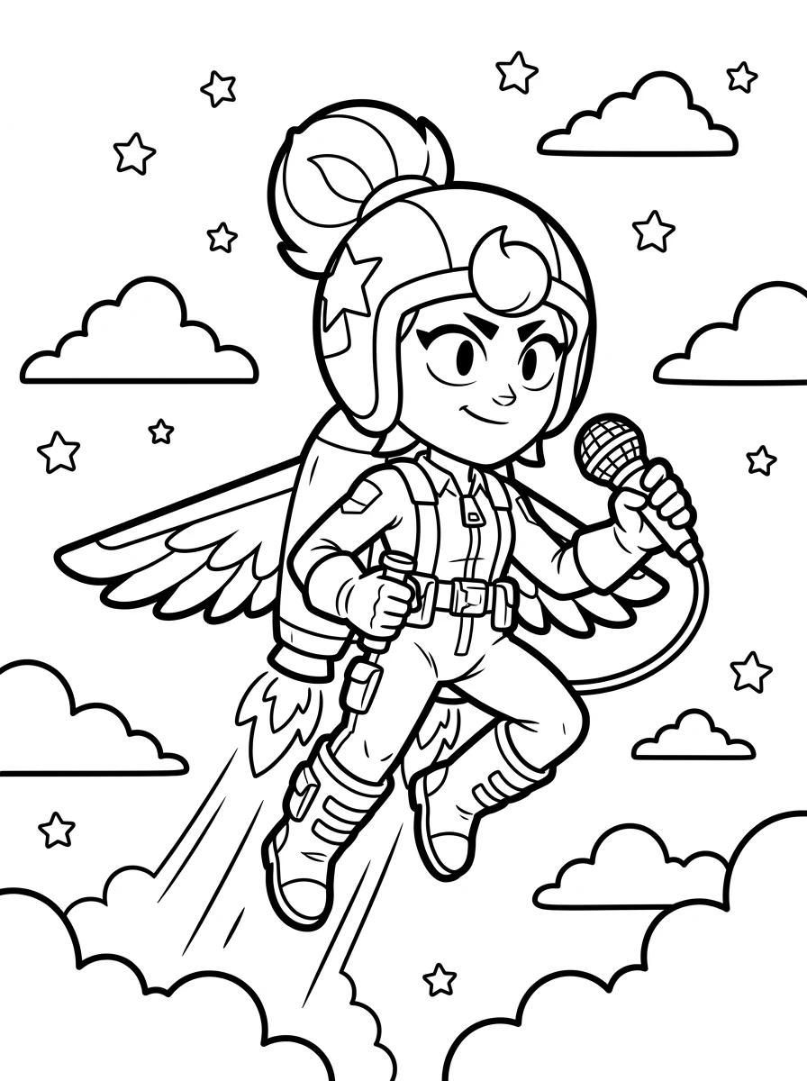 Janet aus Brawl Stars