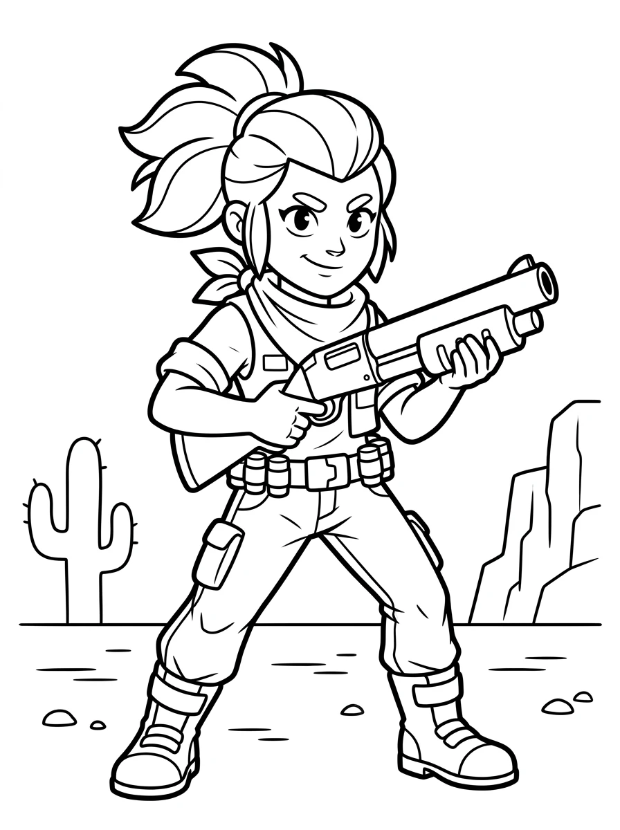 Shelly aus Brawl Stars