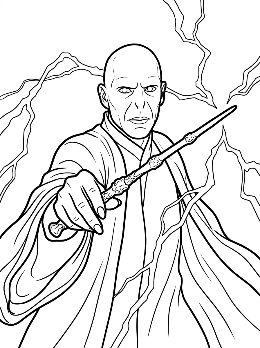 Lord Voldemort im Duell