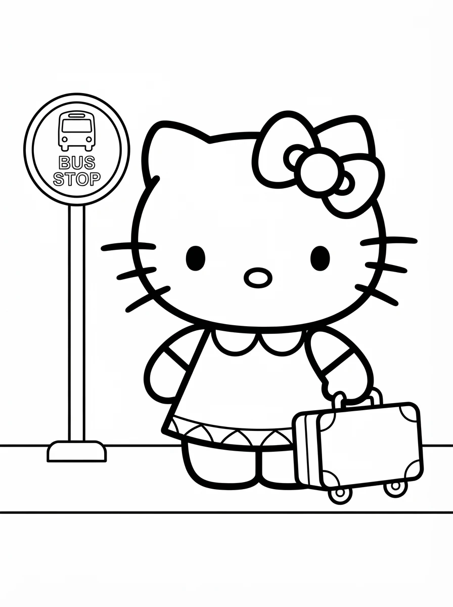 Hello Kitty auf Reisen
