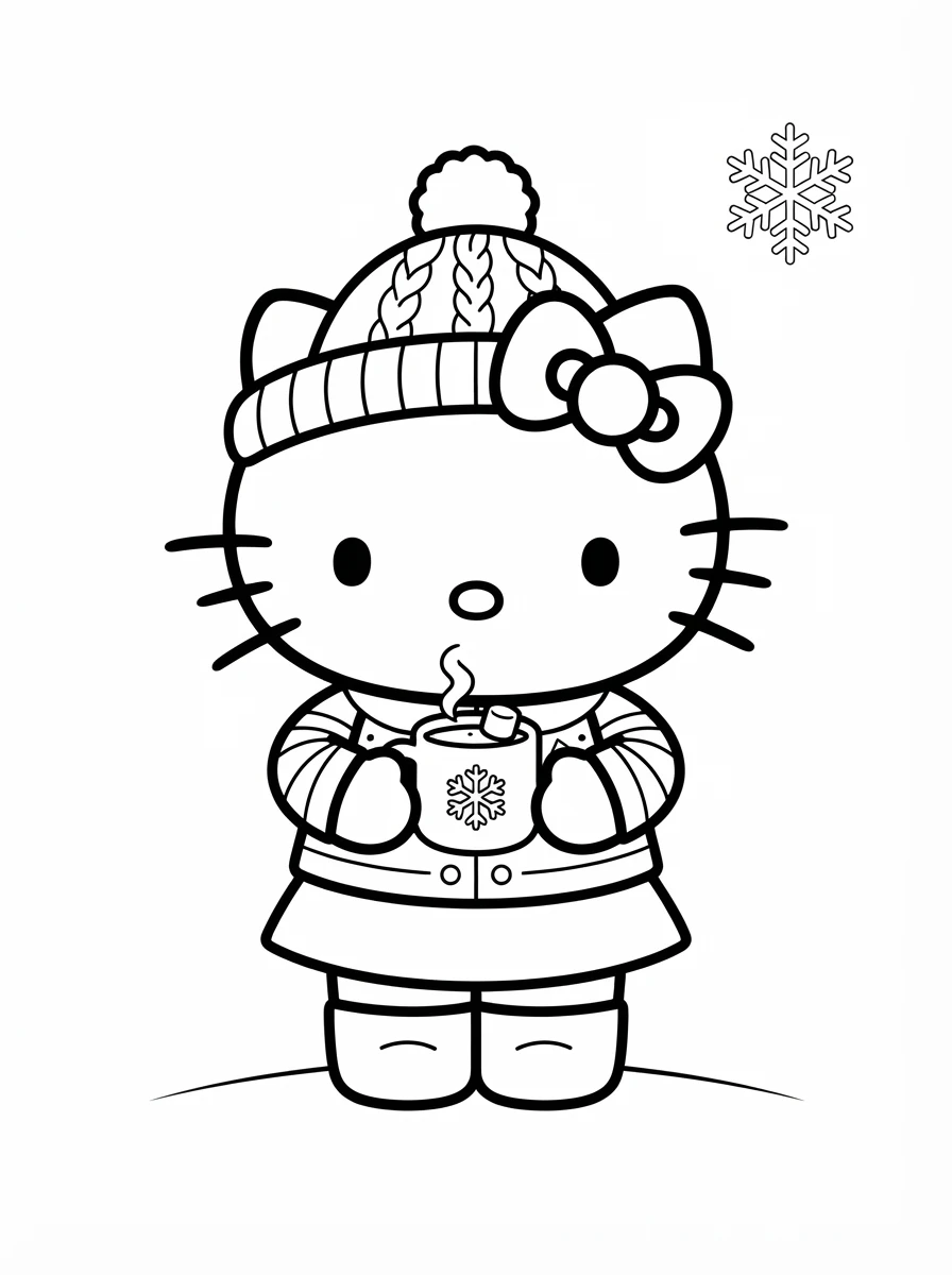 Hello Kitty Ausmalbilder