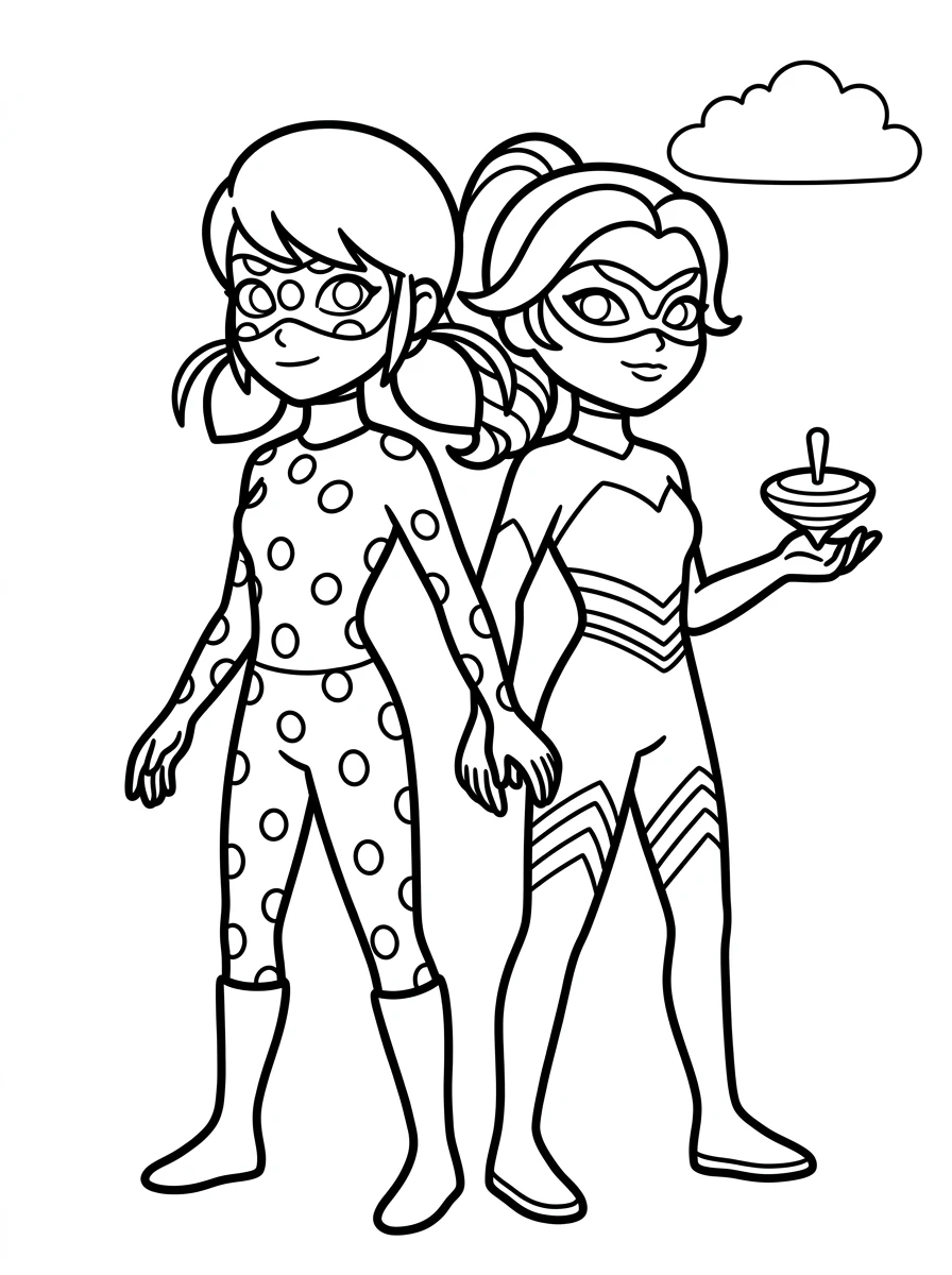 Ladybug und Queen Bee