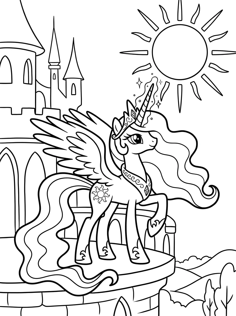 My Little Pony Prinzessin Celestia