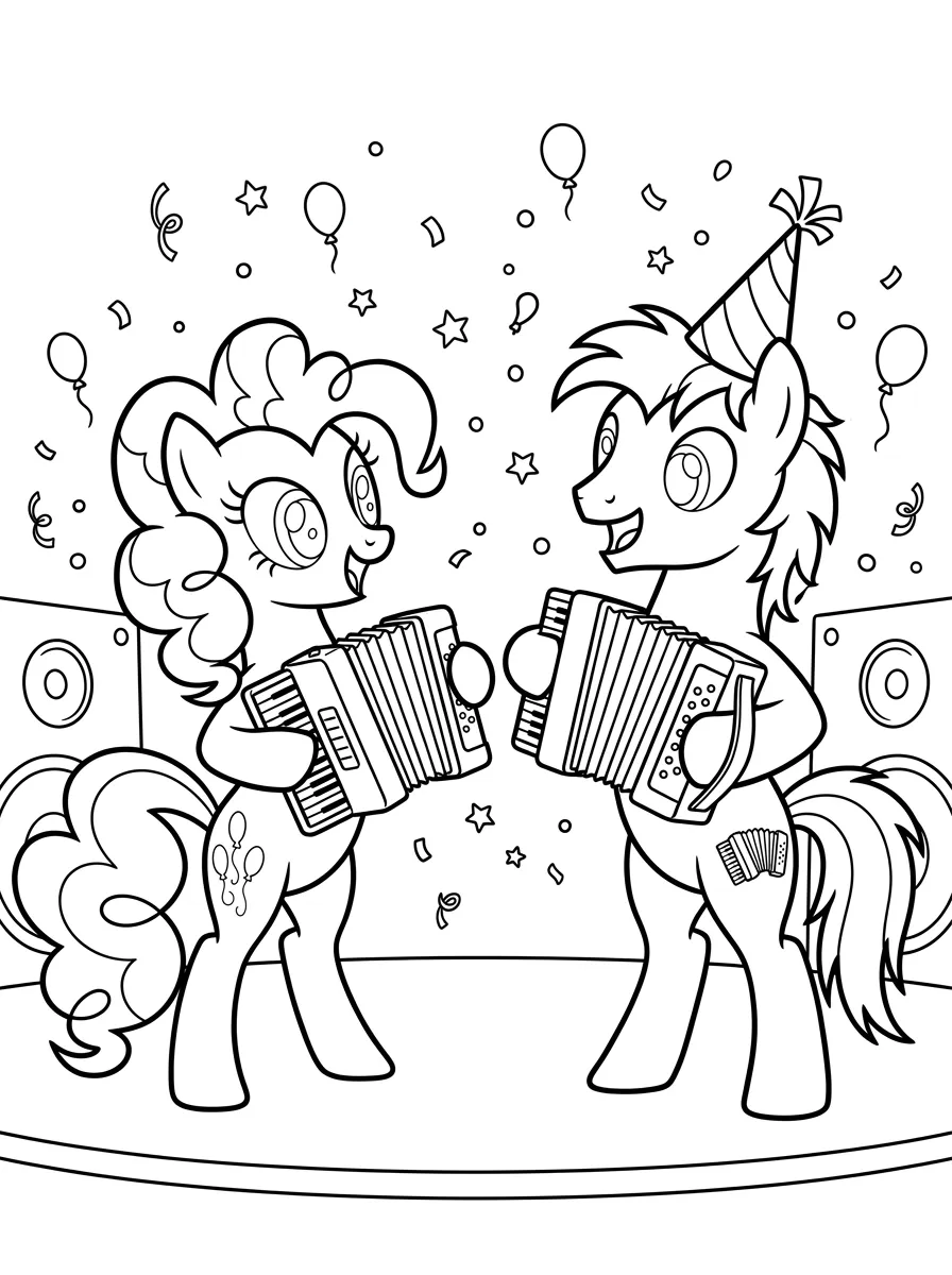 Pinkie Pies wildes Akkordeon-Duell