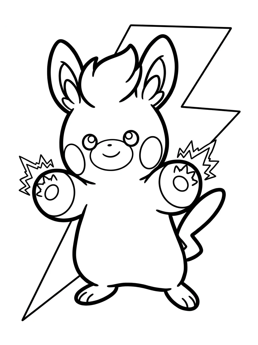 Das Pokémon Pawmi