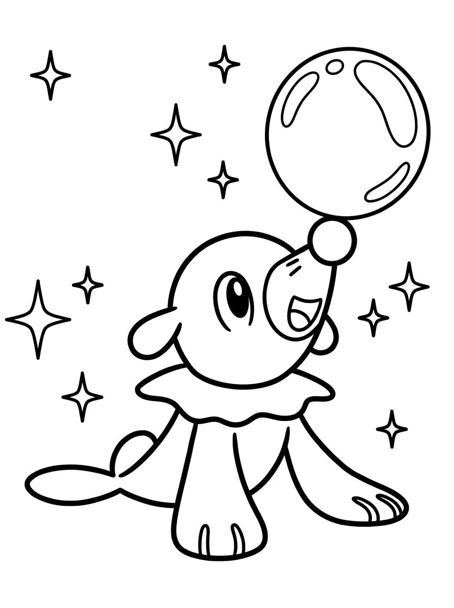 Pokémon Ausmalbilder mit Robball